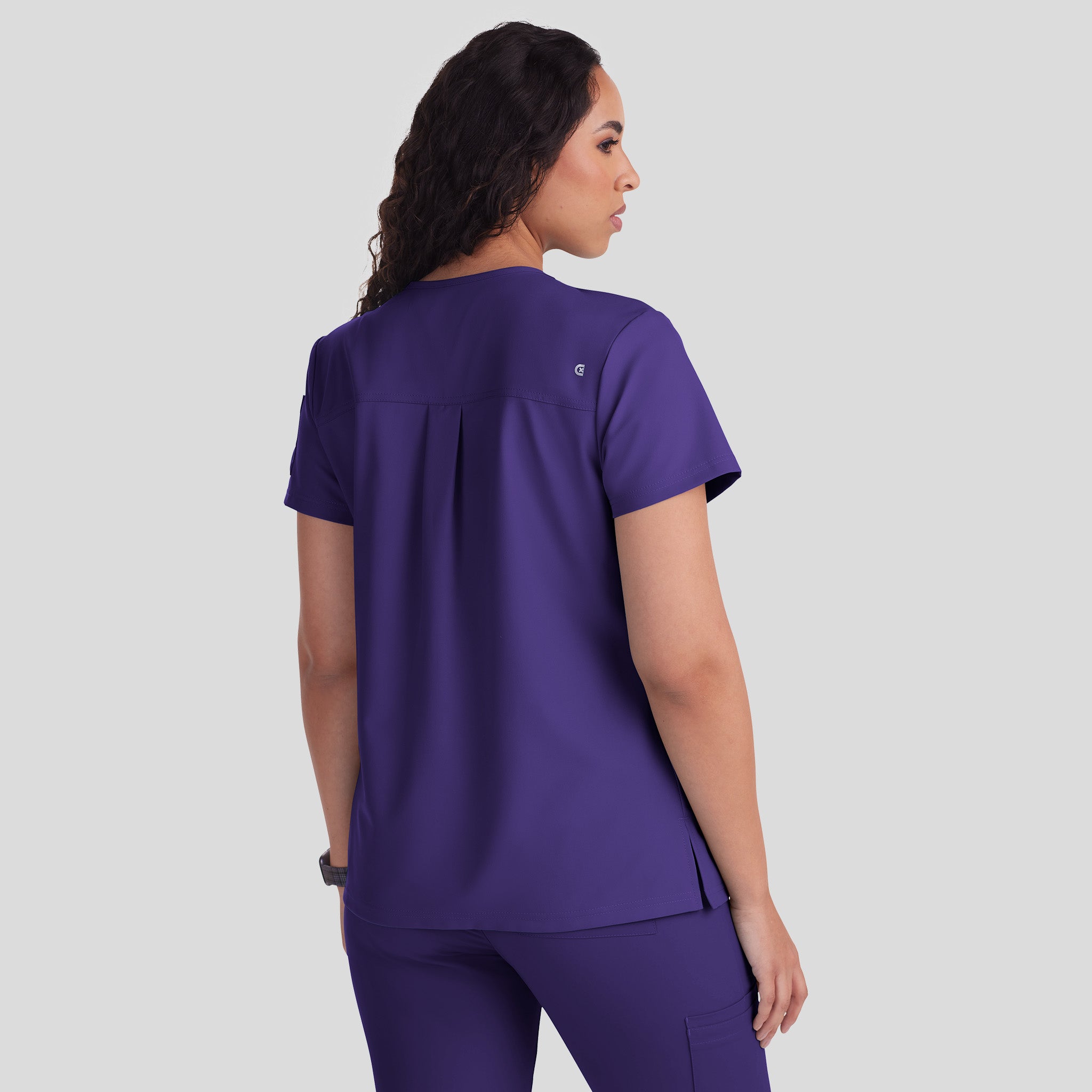 Cardi Top | Grape