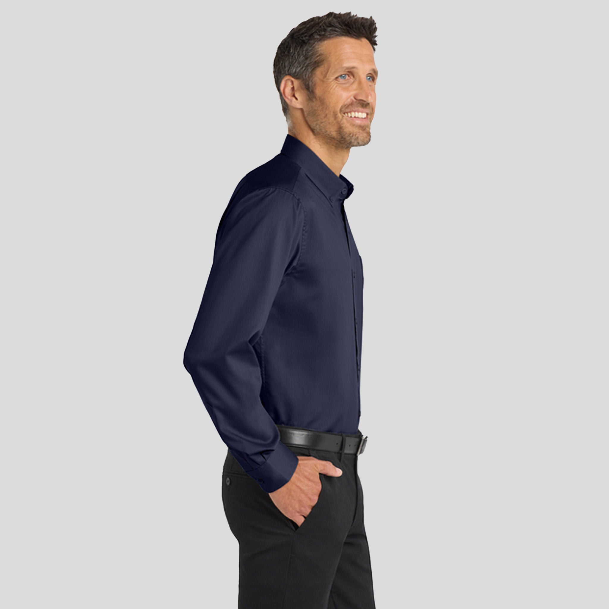 SuperProβ’ Twill Shirt | True Navy