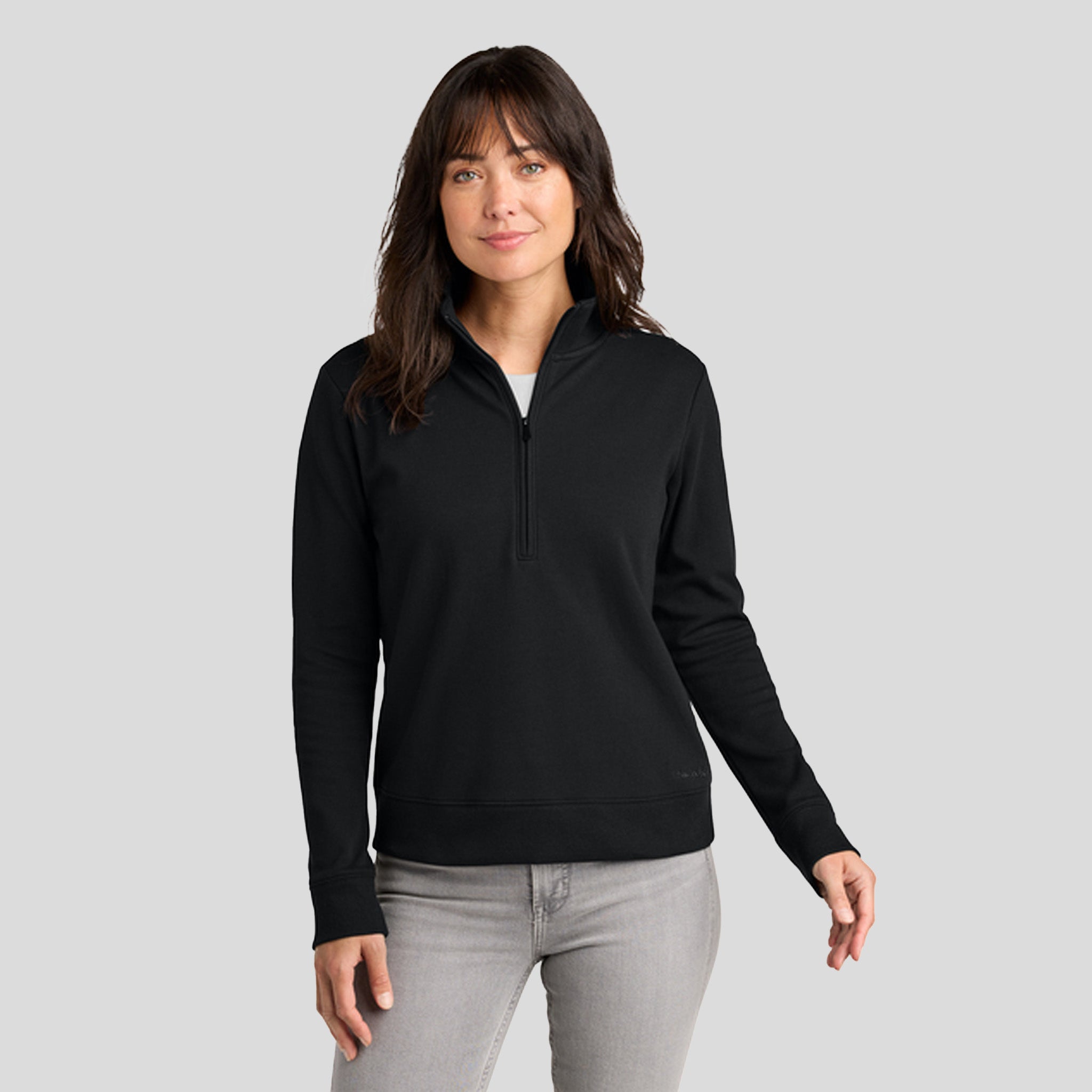 Womenβs Ocean Villa 1/4-Zip | Black